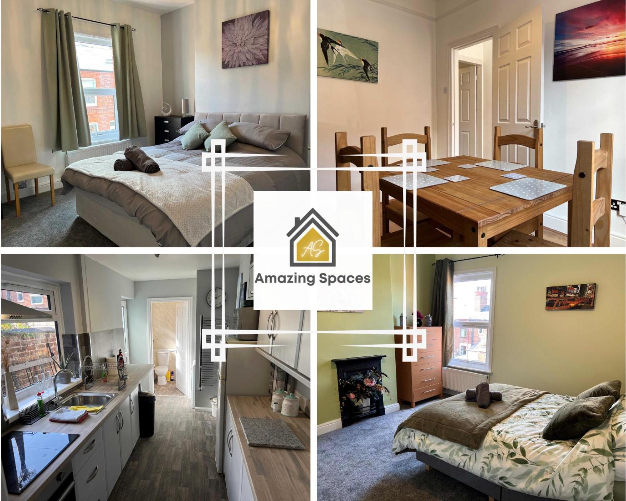 Spacious 2-Bedroom House In Stockton Heath With Free Wifi By Amazing Spaces Relocations Ltd Warrington  Ngoại thất bức ảnh